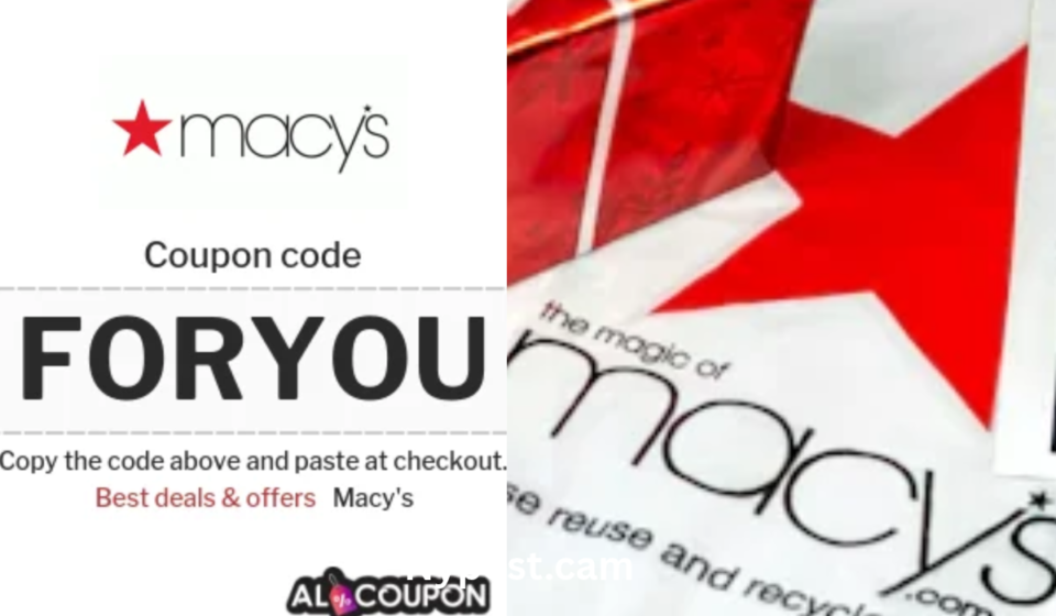 Coupons to Macy's