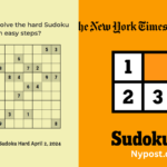 Sudoku NYT
