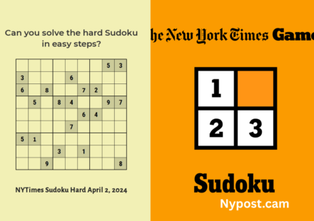 Sudoku NYT
